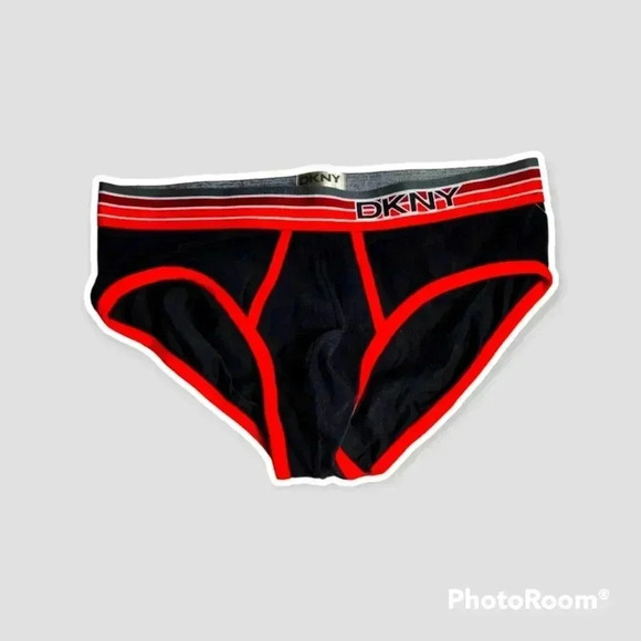 DKNY Beach Stripe 2 pair. Size Large NWT - Picture 4 of 6